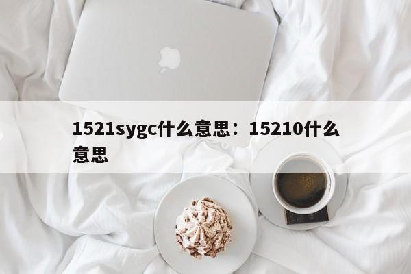 1521sygc什么意思:15210什么意思